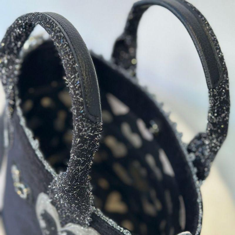 Think Bee！シンクビー グリッターブラック ミニトートバッグ | Think Bee! | 04