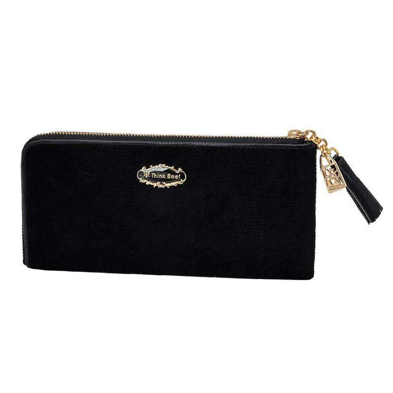 Think Bee!（シンクビー） ノートルダム L字ファスナー長財布 ゴールド