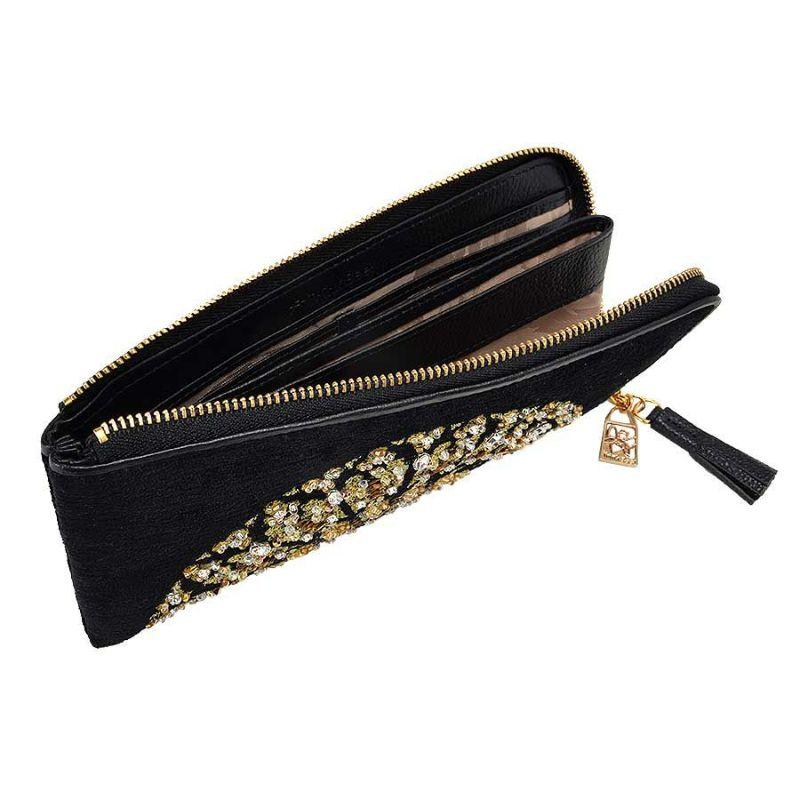 Think Bee!（シンクビー） ノートルダム L字ファスナー長財布 ゴールド