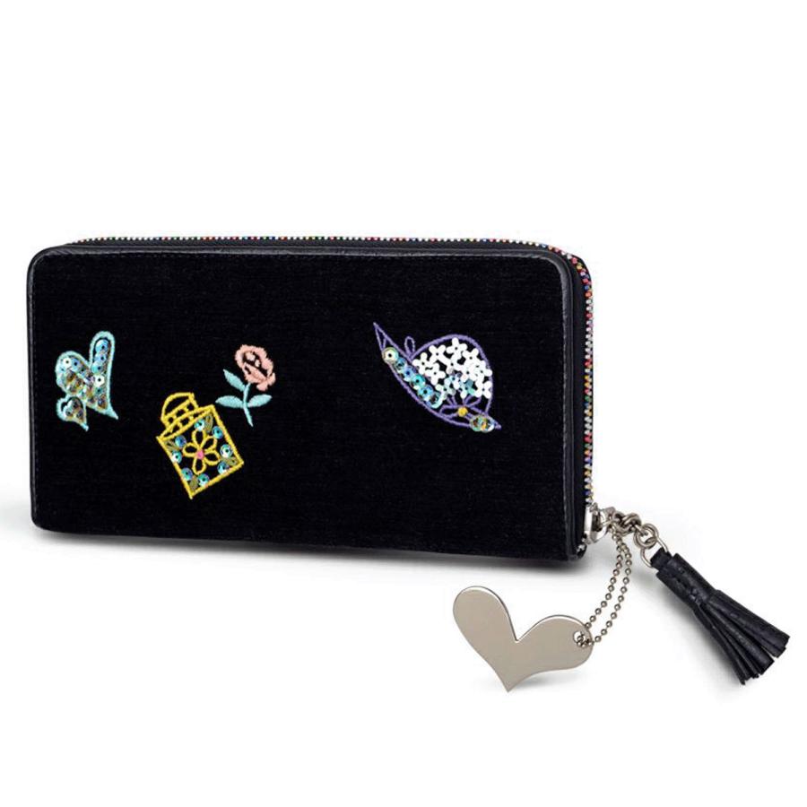 Think Bee!（シンクビー） ブラックポンド ラウンドファスナー長財布