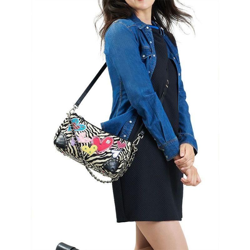 Think Bee!（シンクビー） パンキッシュゼブラ2WAYショルダーバッグ