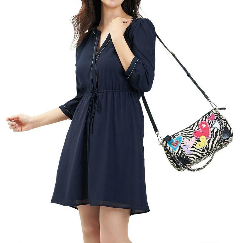 Think Bee！シンクビー パンキッシュゼブラ2WAYショルダーバッグ | Think Bee! | 01