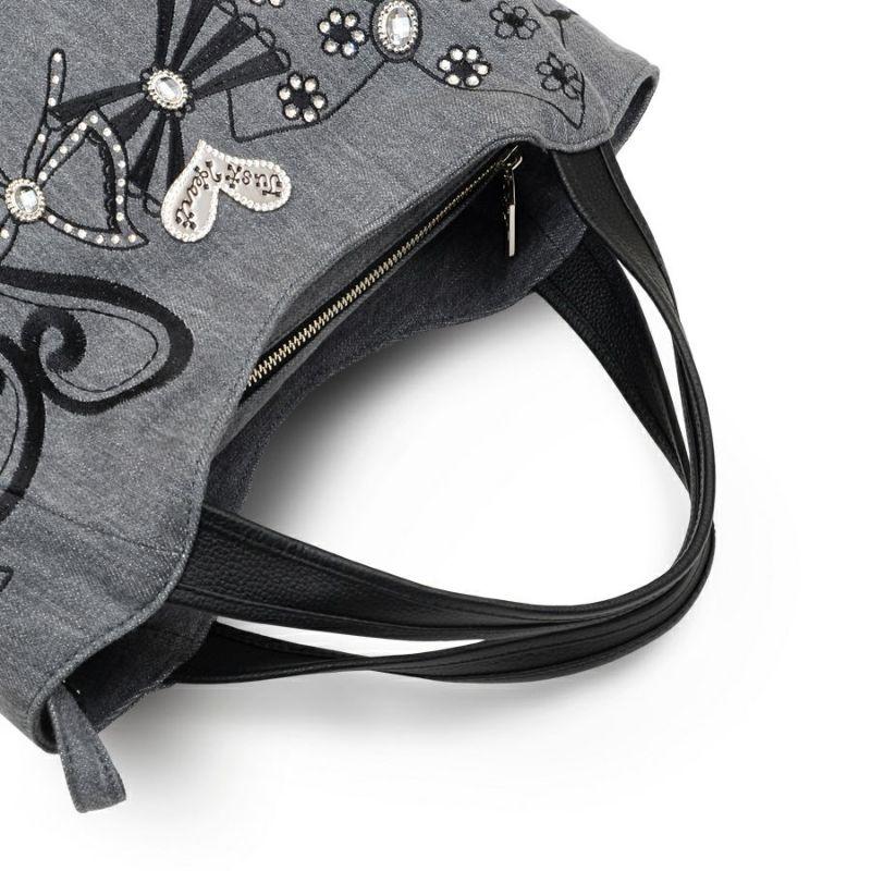 新品未使用タグ付Think Bee!シンクビーリボンズトートバッグ鞄グレー