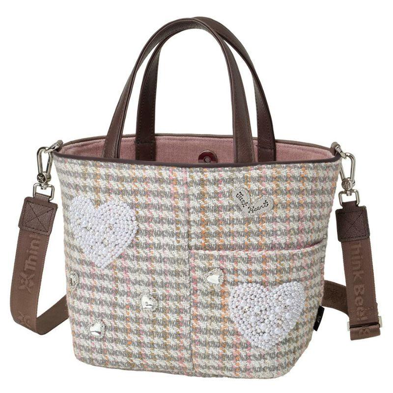 Think Bee！シンクビー ホワイトハートブルースミニトートバッグ | Think Bee! | 03