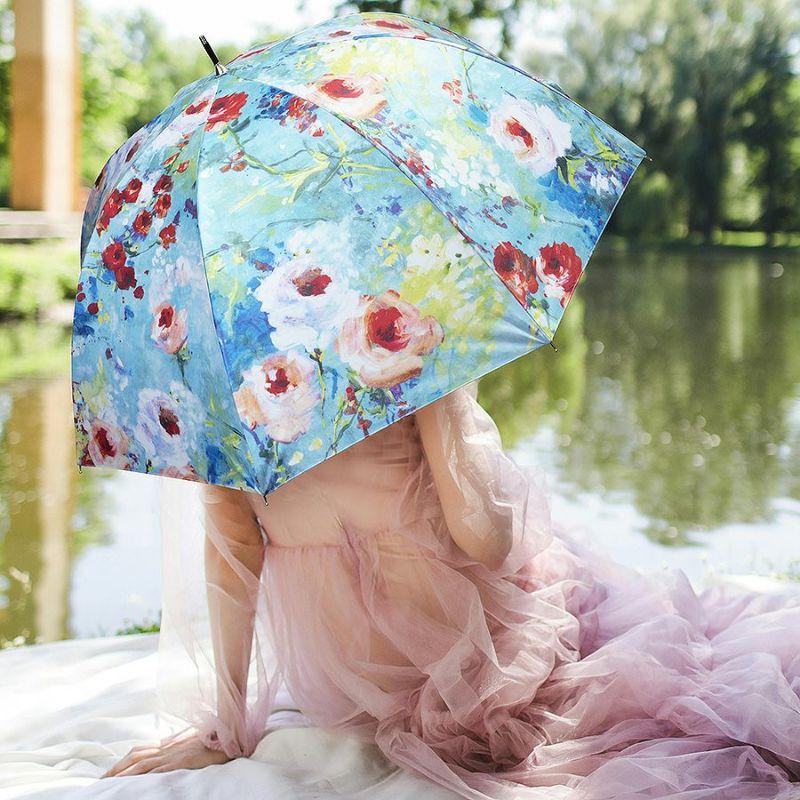 Think Bee！シンクビー 晴雨兼用 カサノヴァ ジャスミンローズ長傘 | Think Bee!