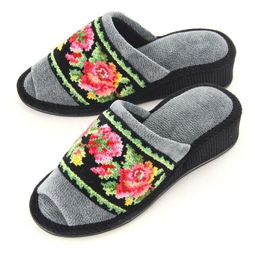 フェイラー バスマット 57×85cm FEILER レーシーローズ グレー LR