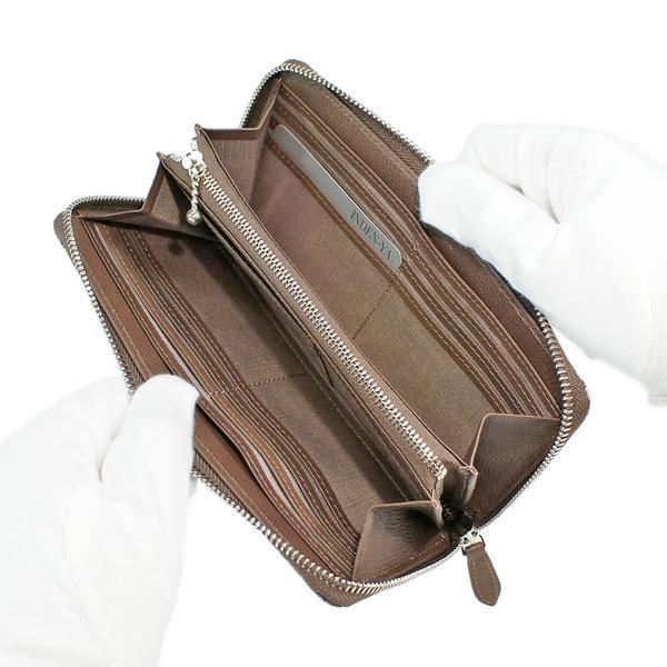 印傳屋 印伝 サラマス ラウンドファスナー長財布 7423 | 印傳屋 | 01