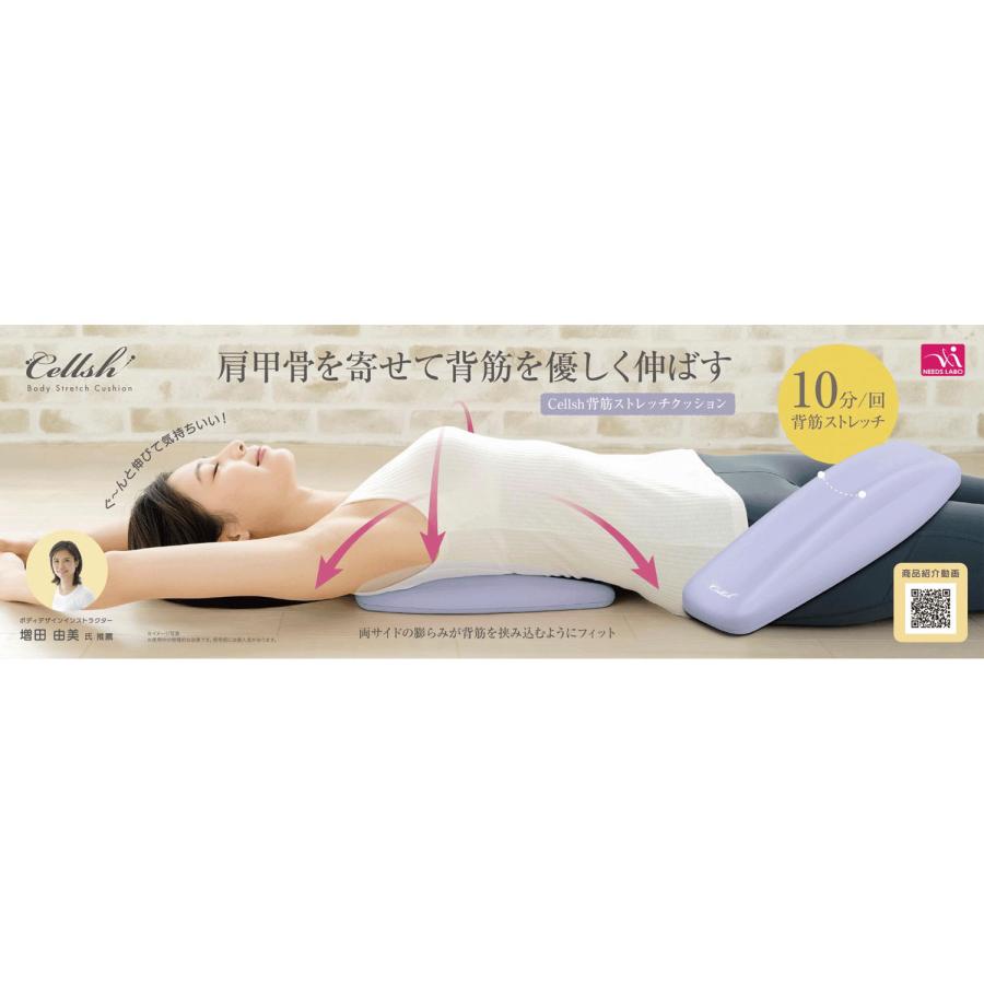 CELLSH 背筋ストレッチクッション | 