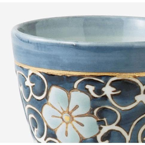 唐草桔梗 ゴブレットペア |  | 01