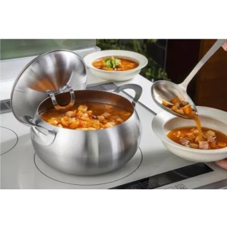 ステンレス製スープ＆カレーポット 20cm |  | 01