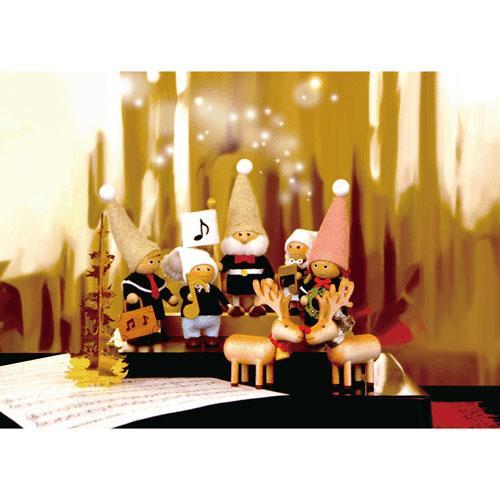 NORDIKA nisse ノルディカニッセ 旗をもったサンタハーモニー 全国送料