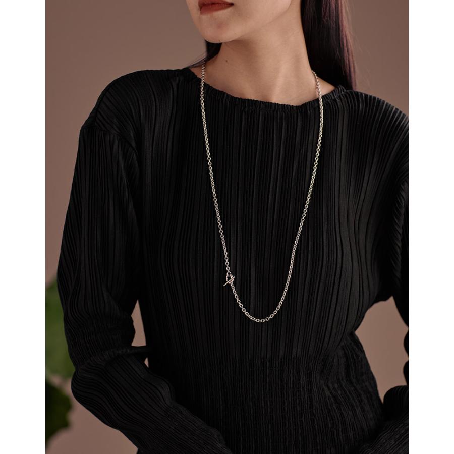 LEMOMO ロングネックレス 3way 金属アレルギー シルバー レディース アレルギー対応 ニッケルフリー ロジウムコーティング おしゃれ プレゼント |  | 08