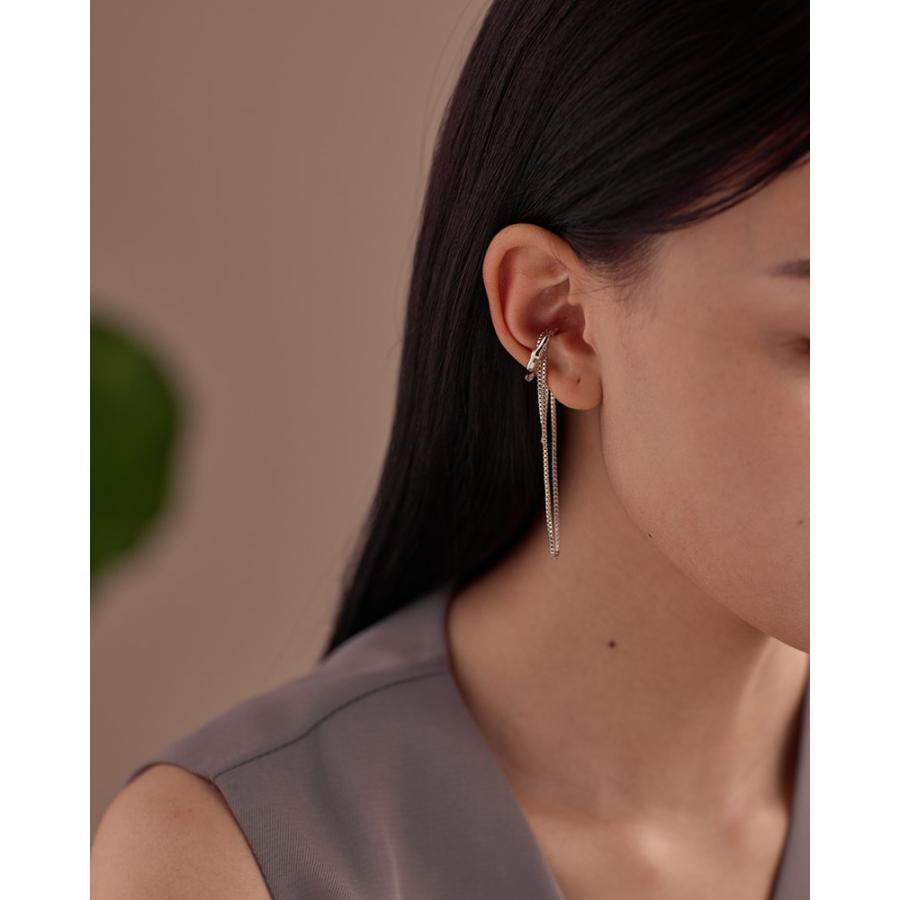 LEMOMO 【片耳用】イヤーカフ イヤーカフス イヤカフ イヤリング 金属アレルギー対応 18K 大人 かわいい ジュエリー ゴールド シルバー 韓国 人気 トレンド |  | 05