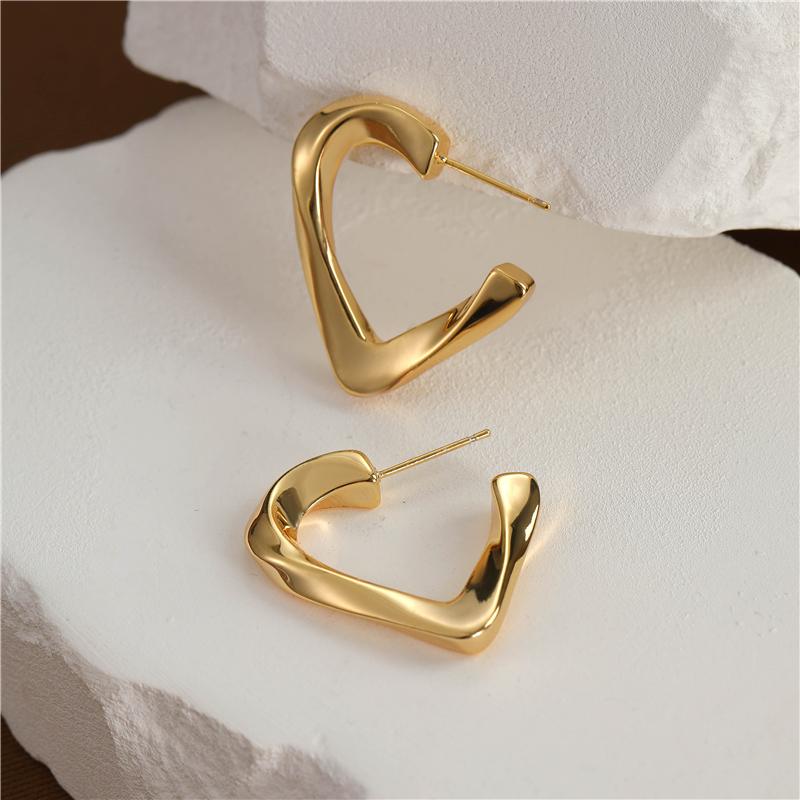 LEMOMO ピアス ハート 金属アレルギー ニッケルフリー おしゃれ レディース インスタ 韓国 人気 トレンド 大人 |  | 02