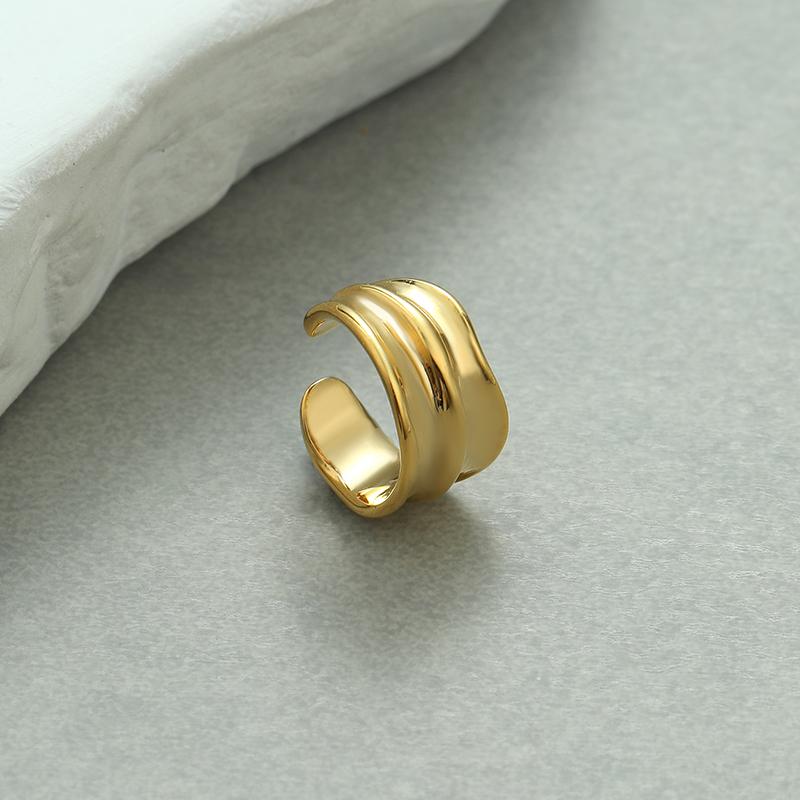 LEMOMO 【片耳用】イヤーカフ イヤーカフス イヤカフ イヤリング 金属アレルギー対応 18K 大人 かわいい ジュエリー ゴールド シルバー レディース 韓国 |  | 02