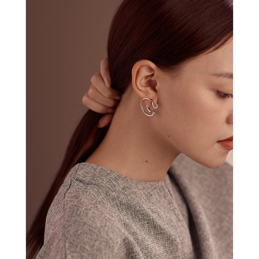 LEMOMO ピアス フープ  金属アレルギー レイヤード ワンタッチ キャッチレス ニッケルフリー おしゃれ レディース インスタ 韓国 人気 トレンド 大人 |  | 09