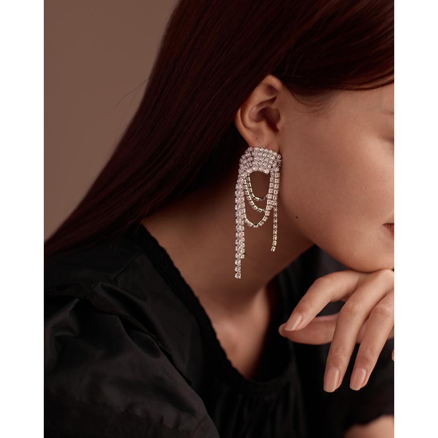 LEMOMO ピアス ロング リボン 金属アレルギー 揺れる キラキラ ニッケルフリー おしゃれ レディース インスタ 韓国 人気 トレンド 大人 |  | 03