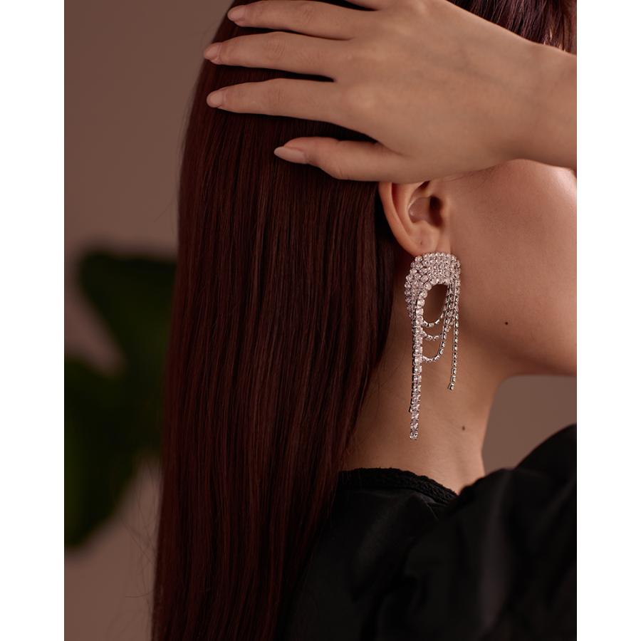 LEMOMO ピアス ロング リボン 金属アレルギー 揺れる キラキラ ニッケルフリー おしゃれ レディース インスタ 韓国 人気 トレンド 大人 |  | 10