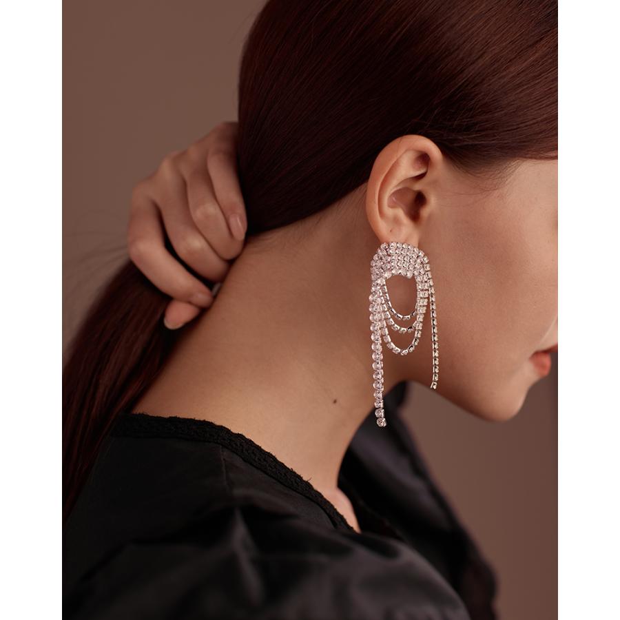 LEMOMO ピアス ロング リボン 金属アレルギー 揺れる キラキラ ニッケルフリー おしゃれ レディース インスタ 韓国 人気 トレンド 大人 |  | 09