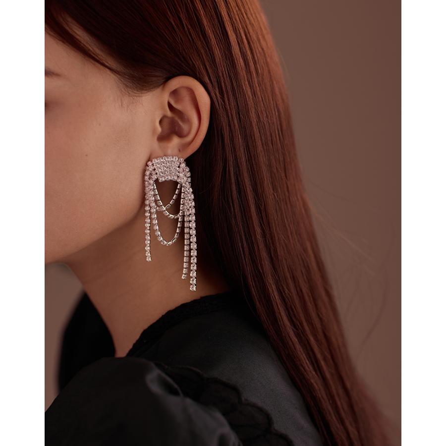 LEMOMO ピアス ロング リボン 金属アレルギー 揺れる キラキラ ニッケルフリー おしゃれ レディース インスタ 韓国 人気 トレンド 大人 |  | 04