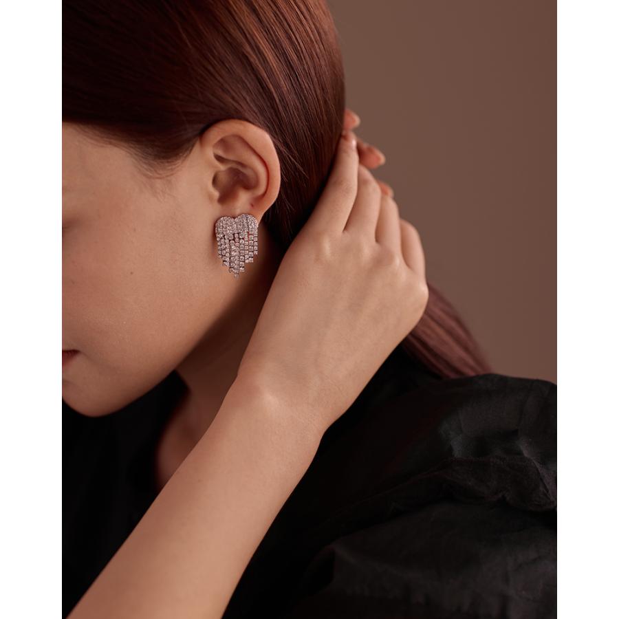 LEMOMO ピアス ハート 金属アレルギー 揺れる キラキラ ニッケルフリー おしゃれ レディース インスタ 韓国 人気 トレンド 大人 |  | 02