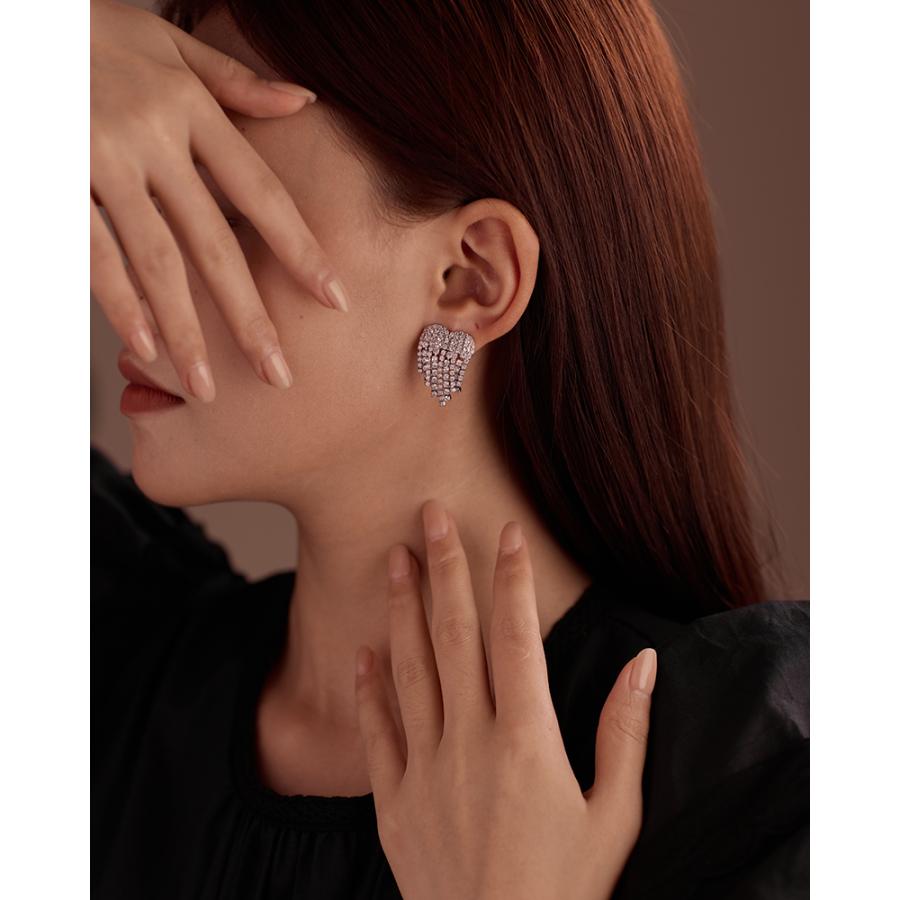 LEMOMO ピアス ハート 金属アレルギー 揺れる キラキラ ニッケルフリー おしゃれ レディース インスタ 韓国 人気 トレンド 大人 |  | 04