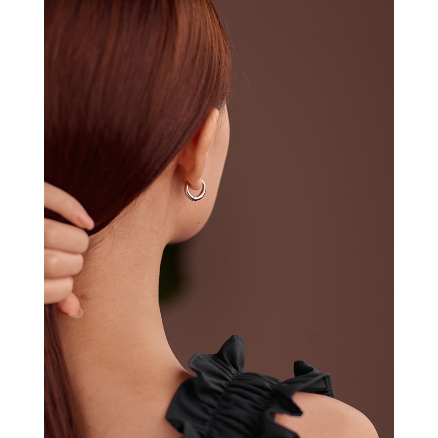 LEMOMO ピアス フープ キャッチレス ワンタッチ リング 金属アレルギー ニッケルフリー おしゃれ レディース インスタ 韓国 人気 トレンド 大人 |  | 09