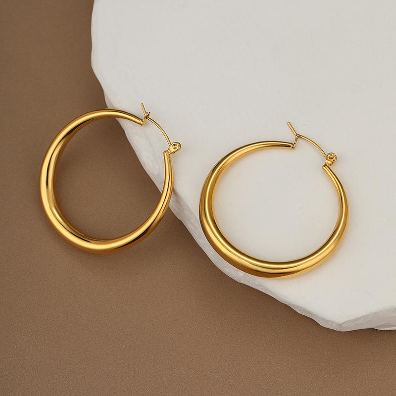 LEMOMO ピアス フープ キャッチレス ワンタッチ リング 金属アレルギー ニッケルフリー おしゃれ レディース インスタ 韓国 人気 トレンド 大人 |  | 02