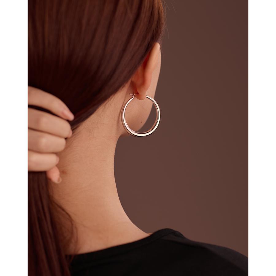 LEMOMO ピアス フープ キャッチレス ワンタッチ リング 金属アレルギー ニッケルフリー おしゃれ レディース インスタ 韓国 人気 トレンド 大人 |  | 07