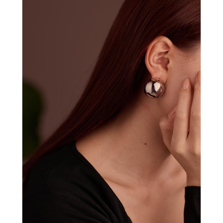 LEMOMO ピアス 金属アレルギー ステンレス メタルボール 大振り 丸玉 シンプル ニッケルフリー おしゃれ レディース インスタ 韓国 人気 トレンド 大人 |  | 05