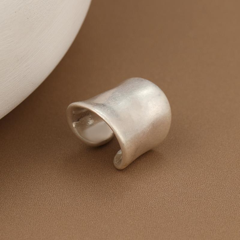 LEMOMO 【片耳用】イヤーカフ シンプル 艶消し マット レイヤード イヤーカフス イヤカフ イヤリング 金属アレルギー 18K ジュエリー ゴールド シルバー |  | 01