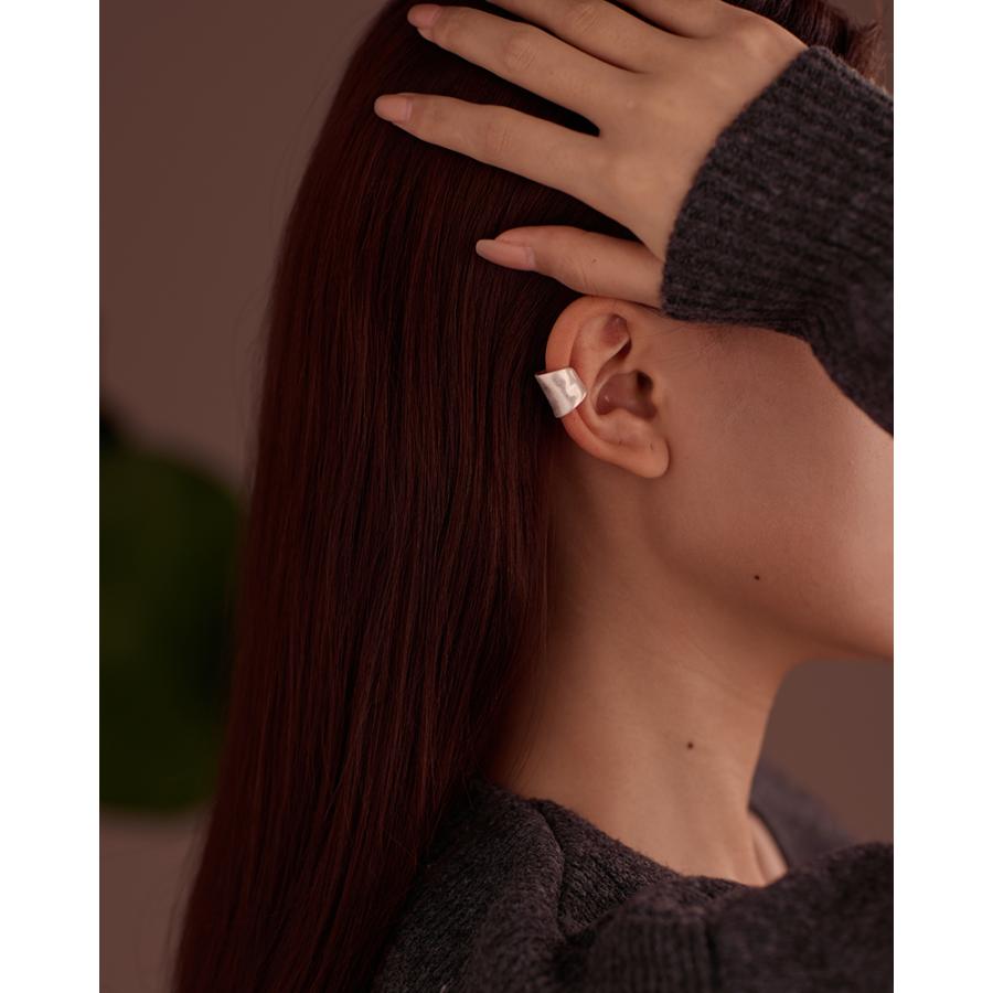 LEMOMO 【片耳用】イヤーカフ シンプル 艶消し マット レイヤード イヤーカフス イヤカフ イヤリング 金属アレルギー 18K ジュエリー ゴールド シルバー |  | 07