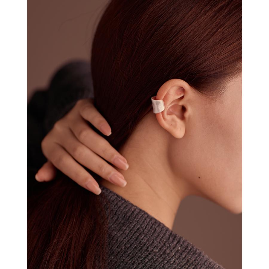 LEMOMO 【片耳用】イヤーカフ シンプル 艶消し マット レイヤード イヤーカフス イヤカフ イヤリング 金属アレルギー 18K ジュエリー ゴールド シルバー |  | 09