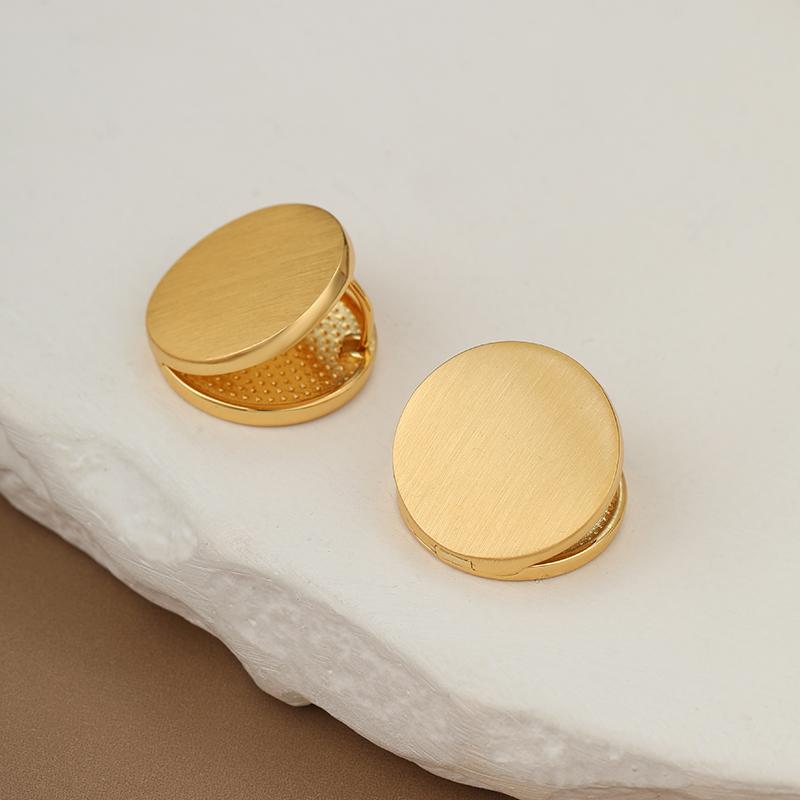 LEMOMO ピアス プレート サークル 丸 金属アレルギー ワンタッチ キャッチレス ニッケルフリー おしゃれ レディース インスタ 韓国 人気 トレンド 大人 |  | 02