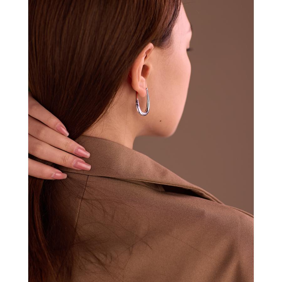 LEMOMO ピアス フープ 金属アレルギー 雫 ドロップ ひねり ワンタッチ キャッチレス ニッケルフリー おしゃれ レディース インスタ 韓国 人気 トレンド |  | 08