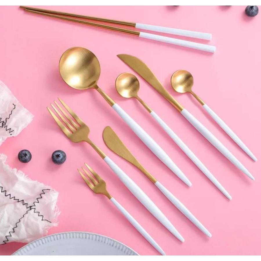 カトラリーセット8本 北欧 結婚祝い 食器 スプーン フォーク ナイフ お箸 カトラリー クチポール風 Cj8 100 Lemon D 通販 Yahoo ショッピング