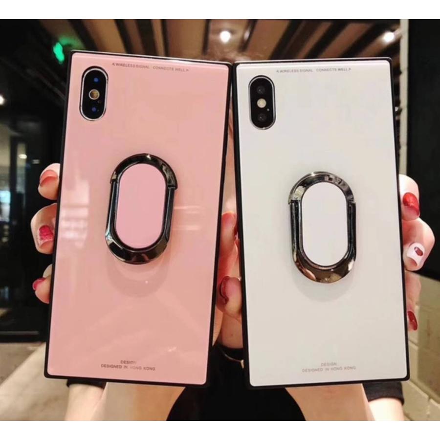 強化ガラス バンカースクエア リング付き ケース 耐衝撃 Iphone7 Iphoneケース Iphone X Iphone Xr Xs Max 携帯 ケース Zhbl1000 Lemon D 通販 Yahoo ショッピング