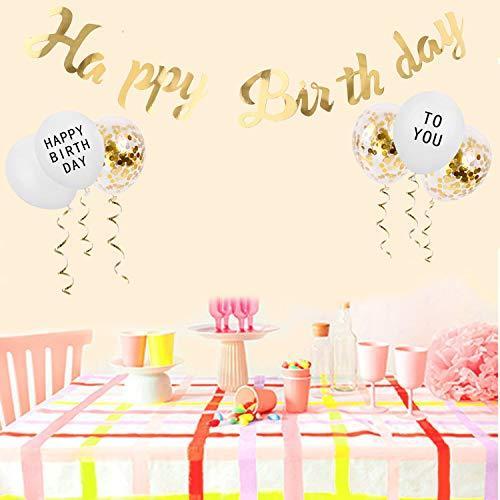 お取り寄せ 飾り ハッピーバースデー 付け 風船セット 誕生日 飾りバルーン 誕生日 Xuanmiao ナチュラル 女の子男の子 誕生日プレゼント シンプル 室内装飾 Www We Job Com