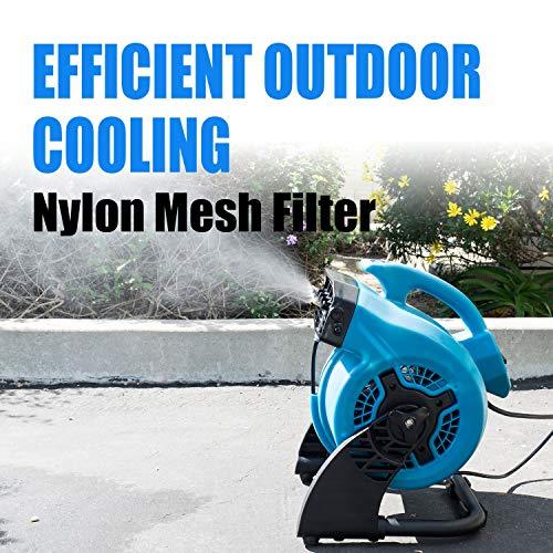 新入荷！ XPOWER FM-48 ミストポータブルタンクレス冷却屋外空気冷却器加湿器ブロワーファン 【W2285734615】(12245円)