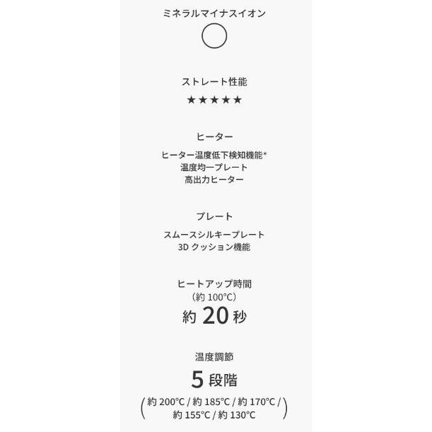 ヘアアイロン パナソニック スムースシルキープレート 高浸透ナノイー＆ミネラル 3Dクッション機能 A ディープネイビー ストレートアイロン ナノケア EH-HN50の画像