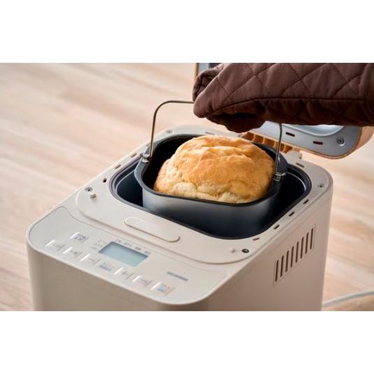 キキ　ホームベーカリー 木目調 多機能 Amazon | アイリスオーヤマ ホームベーカリー 19メニュー 1斤・2