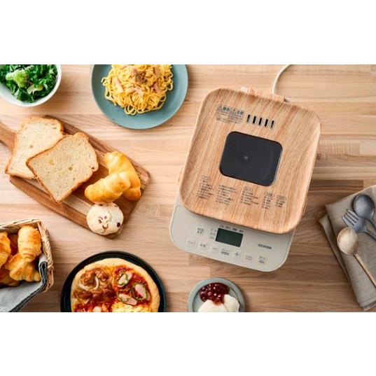 キキ　ホームベーカリー 木目調 多機能 Amazon | アイリスオーヤマ ホームベーカリー 19メニュー 1斤・2