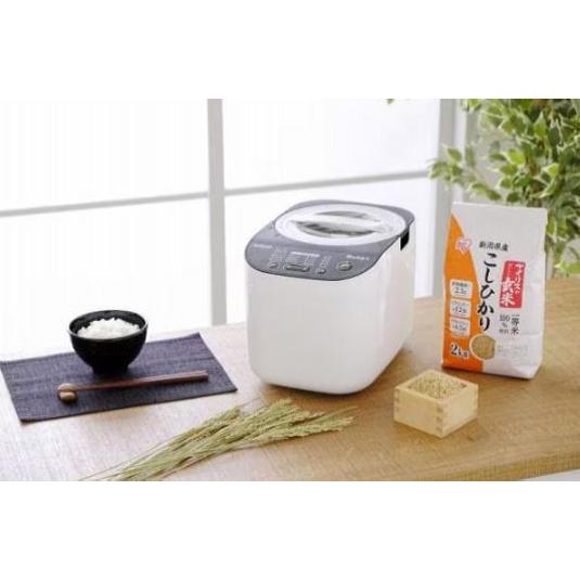 精米機 IRIS OHYAMA アイリスオーヤマ 40銘柄別精米 精米容量1〜5合 