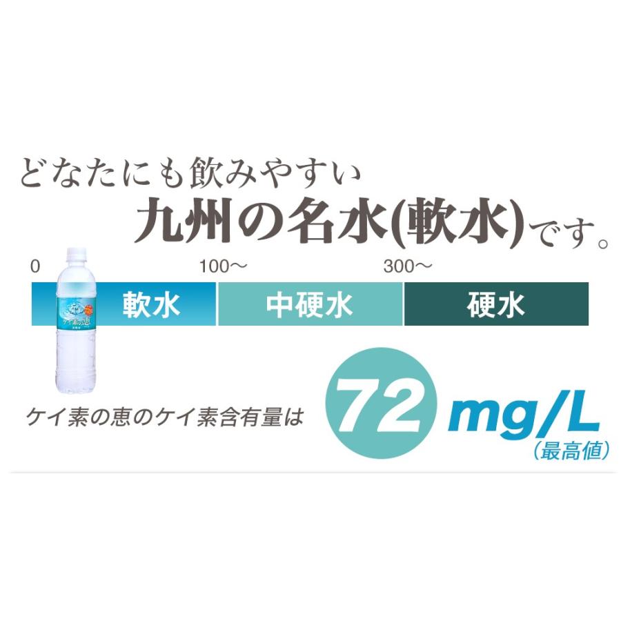 シリカ水 ケイ素水 525ml 40本 シリカウォーター ミネラルウォーター