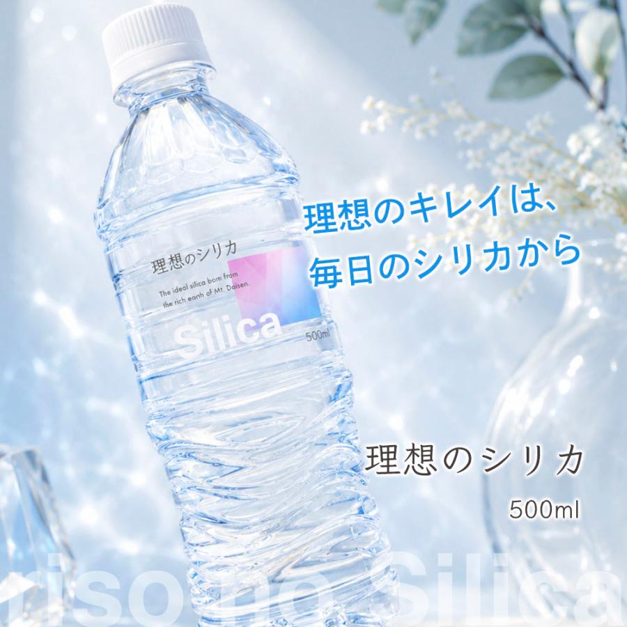 【濃縮シリカ水】健回水　500ml 4本 シリカ水 500ml 24本 高濃度シリカ水 シリカウォーター 理想のシリカ