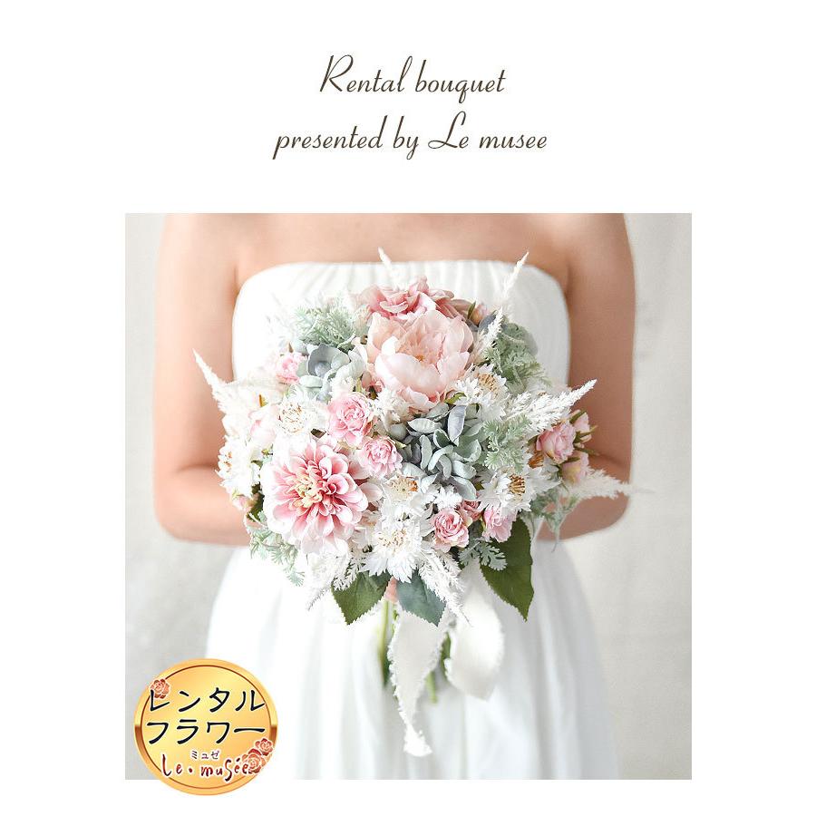 ウェディングブーケ　ブートニア　造花 楽天市場】ウエディングブーケ ブートニア 結婚式 ラウンド型