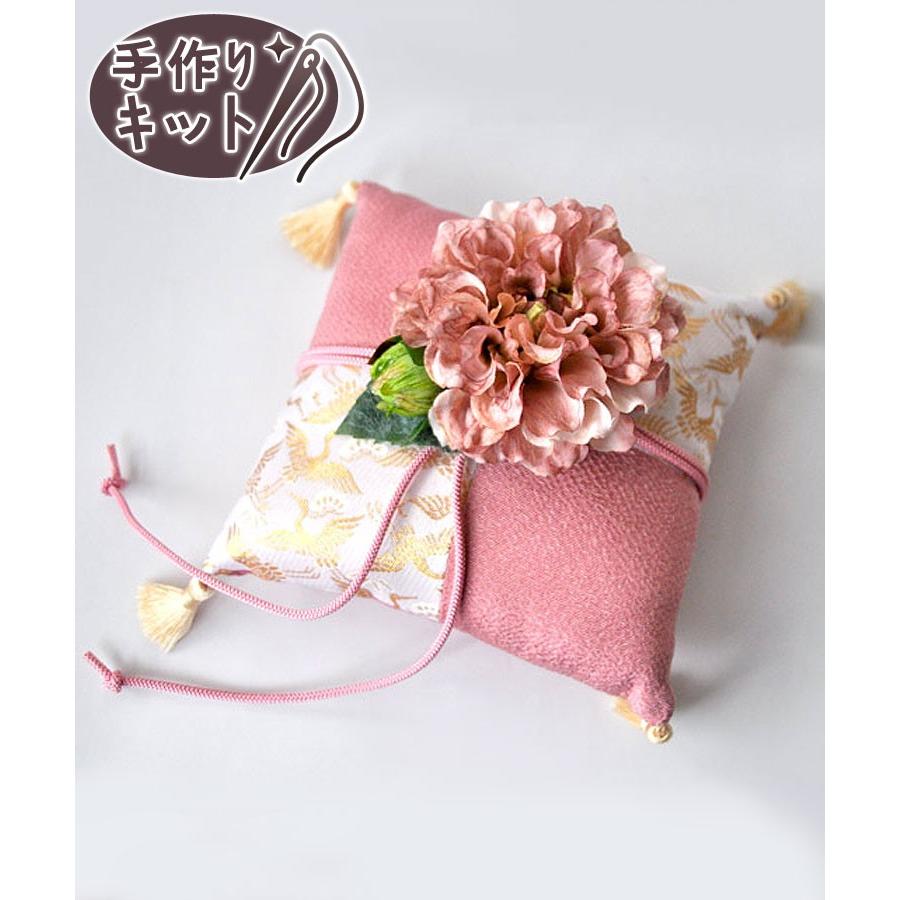 リングピロー 和風 手作りキット 手作り 和婚 クッション 挙式 結婚式 和風ダリアキット kit ウエディング専門店 ミュゼ 通販 Yahoo ショッピング