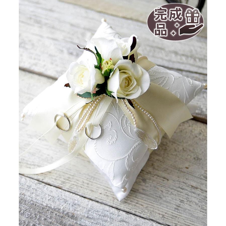リングピロー 完成品 手作り クッション 挙式 結婚式 ウェディング ワッフルブランシェ ホワイト ウエディング専門店 ミュゼ 通販 Yahoo ショッピング