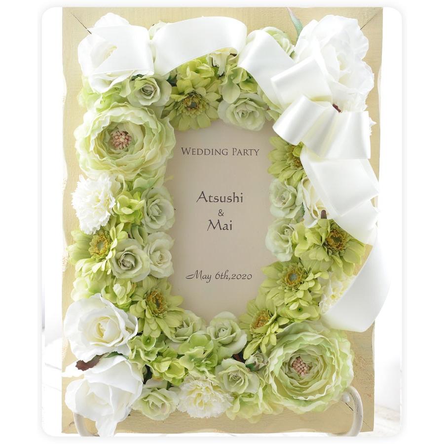 ウェルカムボード 完成品 花 結婚式 造花 おしゃれ 結婚祝い ブライダル カントリーガーデングリーン ウエディング専門店 ミュゼ 通販 Yahoo ショッピング