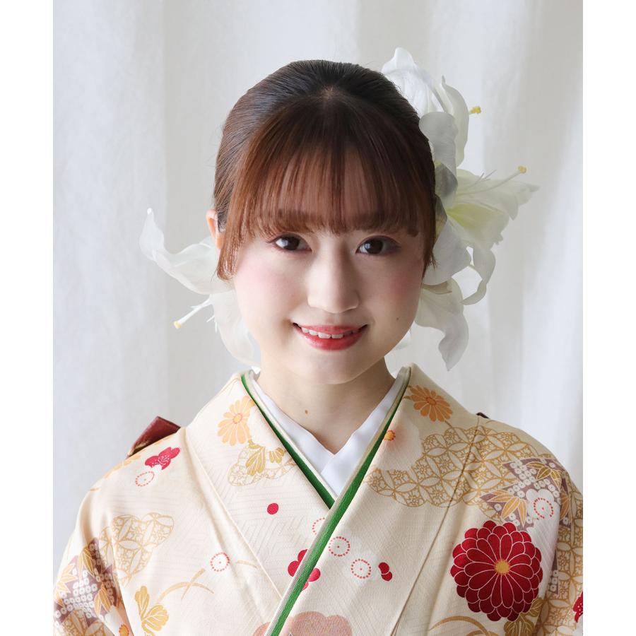 成人式 髪飾り 和装 花 ハット ウェディング 卒業式 袴